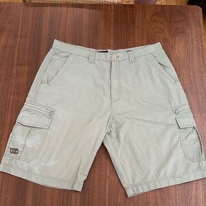 Billabong Light Green Cargo Shorts